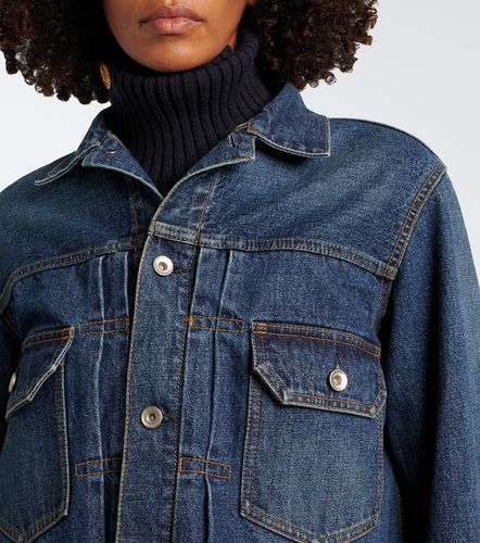 Sacai Jeansjacke mit Einsätzen - Sacai - Modalova