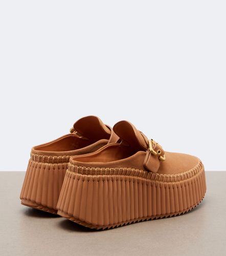 Chloé Mules Nama in pelle con plateau - Chloe - Modalova