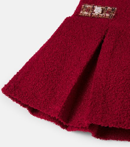 Falda de punto bouclé adornada - Patachou - Modalova