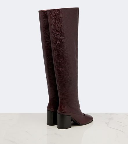Botas mosqueteras de piel - Dries Van Noten - Modalova