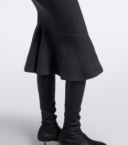Gonna midi Fiocco in lana e cashmere - Jacquemus - Modalova