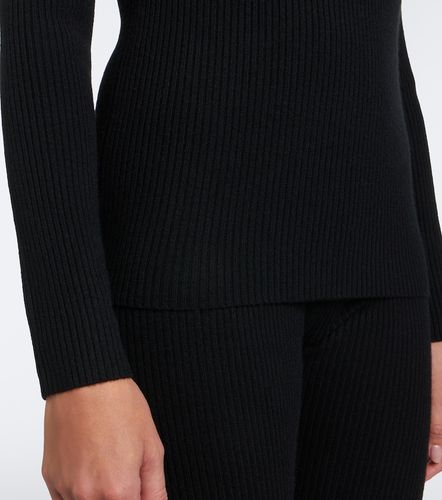 Rollkragenpullover aus einem Wollgemisch - Yves Salomon - Modalova