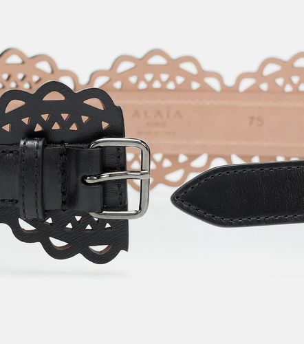 Alaia Laser-cut leather belt - Alaia - Modalova