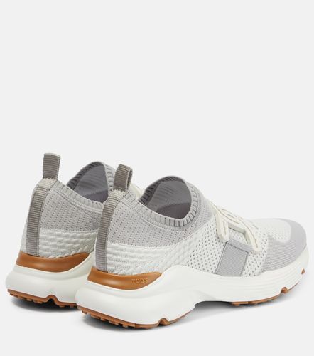 Sneakers Kate aus Strick mit Leder - Tod's - Modalova