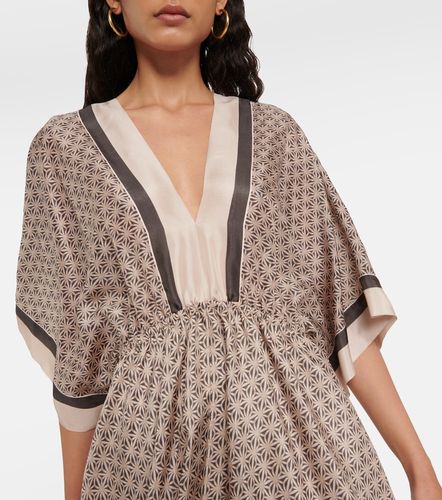 Printed silk kaftan - Brunello Cucinelli - Modalova