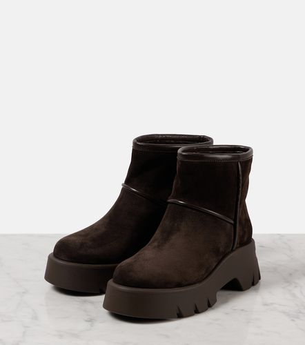 Stormy suede ankle boots - Gianvito Rossi - Modalova