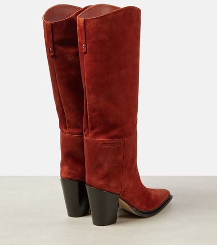 Cece 80 suede knee-high boots - Jimmy Choo - Modalova
