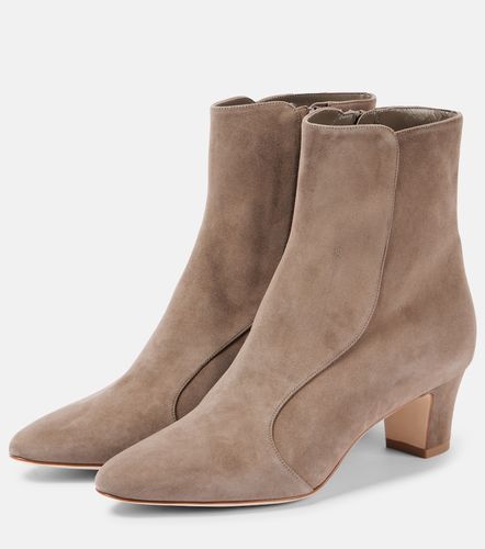 Myconia 50 suede booties - Manolo Blahnik - Modalova