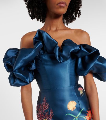 Dorian printed ruffled minidress - Alemais - Modalova