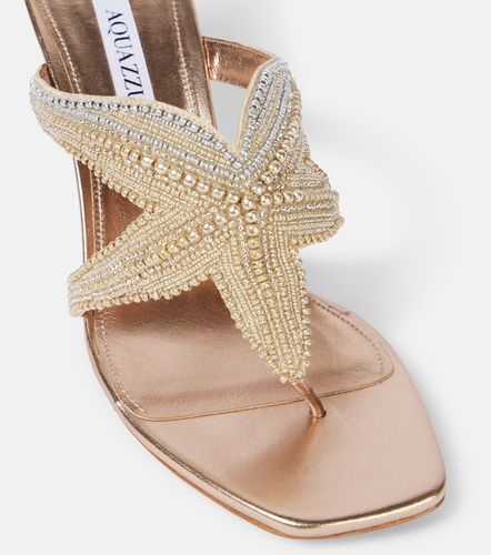 Reef Star 65 leather sandals - Aquazzura - Modalova