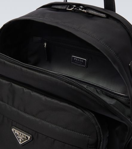 Prada Mochila de Re-Nylon con piel - Prada - Modalova