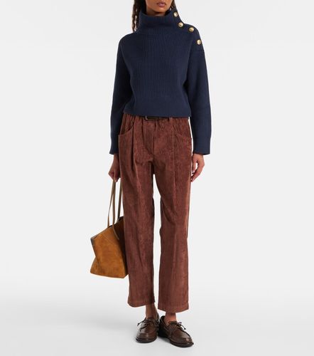 Pullover in lana, cashmere e seta - Brunello Cucinelli - Modalova