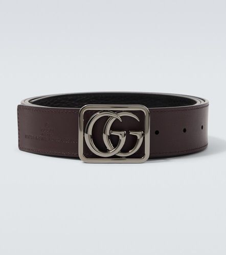 Double G reversible leather belt - Gucci - Modalova