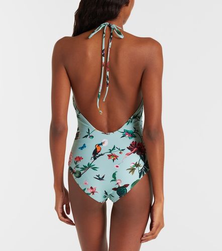 Bañador estampado con cuello halter - La DoubleJ - Modalova