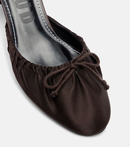 Staud Alba satin slingback pumps - Staud - Modalova