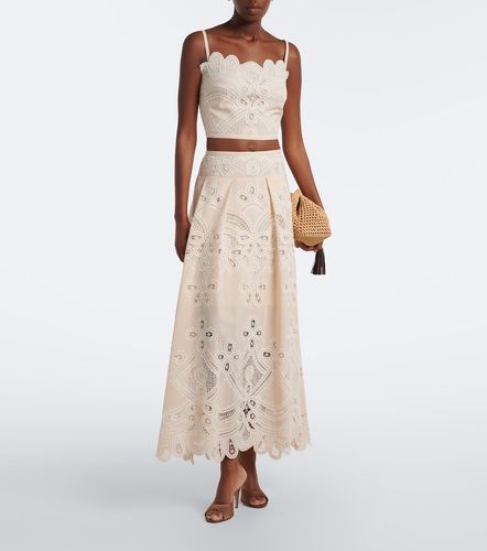 Elie Saab Gonna lunga con ricamo - Elie Saab - Modalova