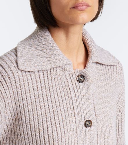 Ribbed-knit wool cardigan - Magda Butrym - Modalova