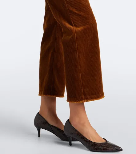 Ruthie cropped corduroy straight pants - Marant Etoile - Modalova