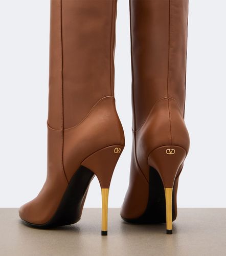 Botas mosqueteras Deboot de piel - Valentino Garavani - Modalova