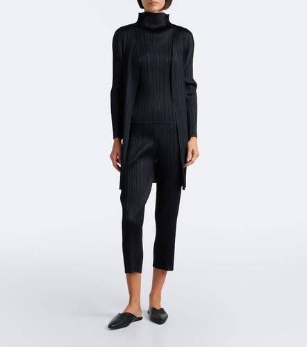 Cropped Slim Hose Basics - Pleats Please Issey Miyake - Modalova