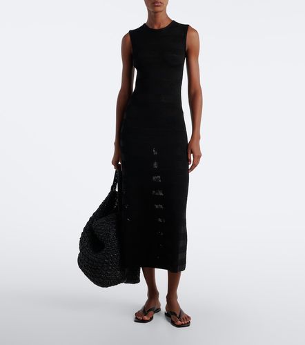 Abito midi Reguliere in misto cotone a righe - Eres - Modalova
