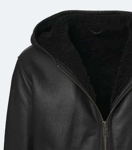 Arma Malen hooded leather jacket - Arma - Modalova