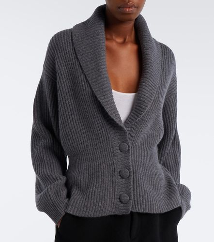 Cardigan Alessandra in cashmere a coste - Lisa Yang - Modalova
