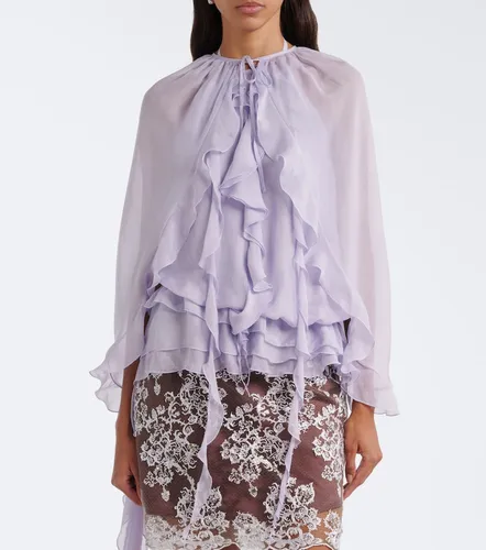 Jacques Wei Ruffled chiffon blouse - Jacques Wei - Modalova