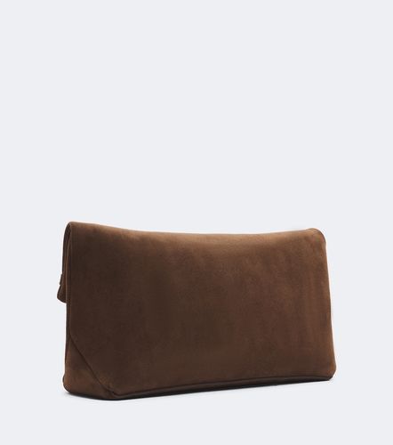 Amanu Egypt suede clutch - Amanu - Modalova