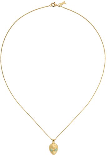 Gold & Green Alien Necklace - Alina Abegg - Modalova