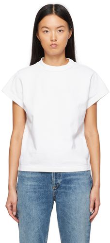 Off-White Anika Cap Sleeve T-Shirt - AGOLDE - Modalova