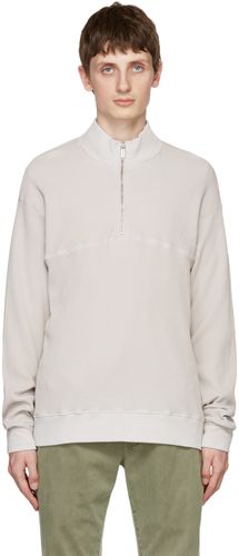 Gray Cooper Zip-Up Sweater - COTTON CITIZEN - Modalova
