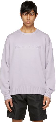 ALYX 9SM Purple Cotton Sweater - 1017 ALYX 9SM - Modalova