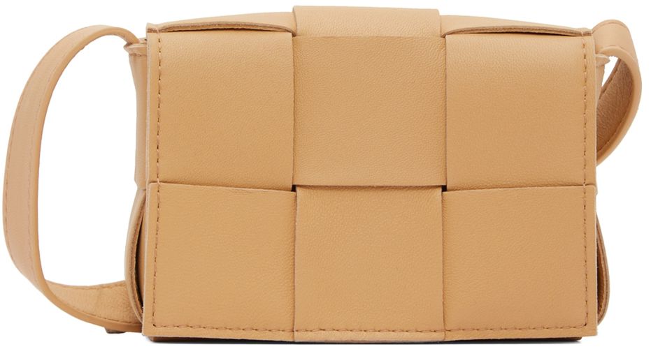 Beige Cassette Shoulder Bag - Bottega Veneta - Modalova