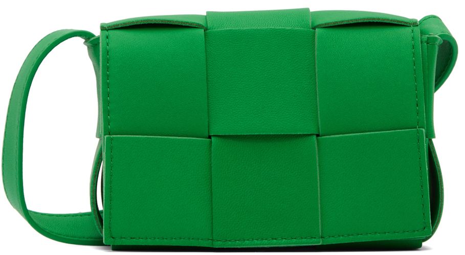 Green Cassette Shoulder Bag - Bottega Veneta - Modalova