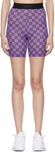 AMBUSH Purple Nylon Sport Shorts - AMBUSH - Modalova