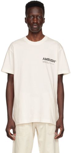 AMBUSH Off-White Cotton T-Shirt - AMBUSH - Modalova