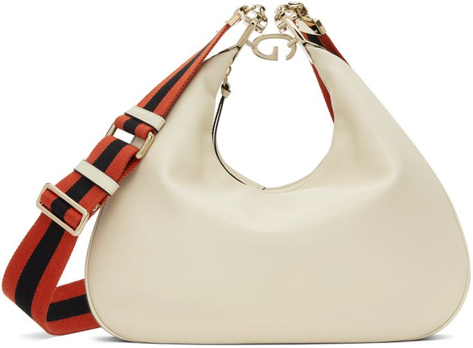 Beige Large Attache Shoulder Bag - Gucci - Modalova