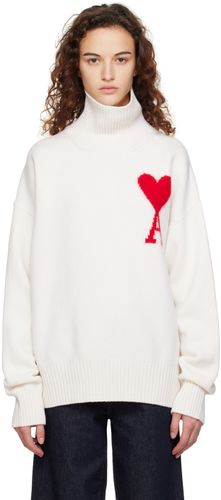Off- Ami de Cœur Turtleneck - AMI Alexandre Mattiussi - Modalova