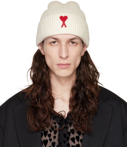 Ami de Cœur Beanie - AMI Alexandre Mattiussi - Modalova