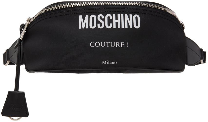 Moschino Black Couture Belt Bag - Moschino - Modalova