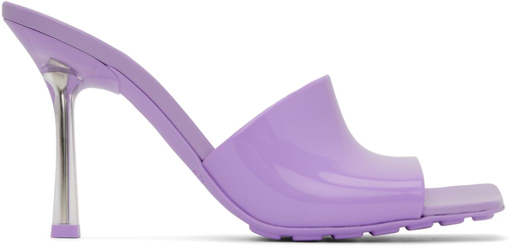 Bottega Veneta Purple Stretch Mules - Bottega Veneta - Modalova