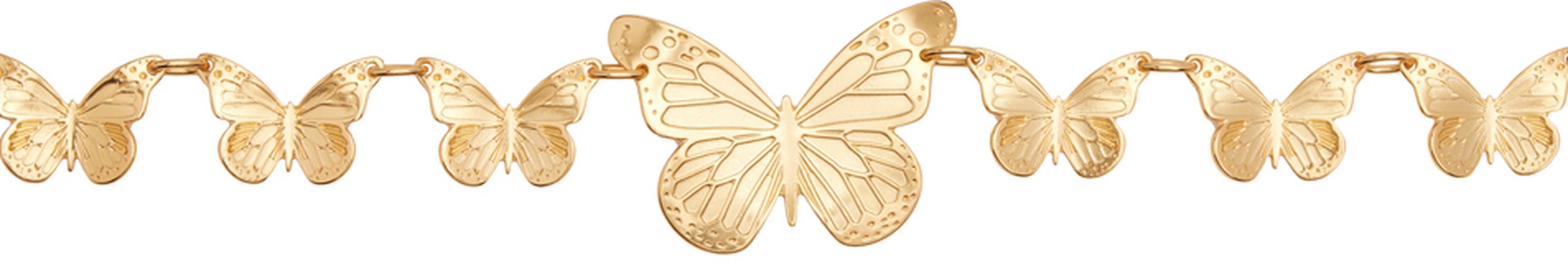 Blumarine Gold Butterfly Belt - Blumarine - Modalova