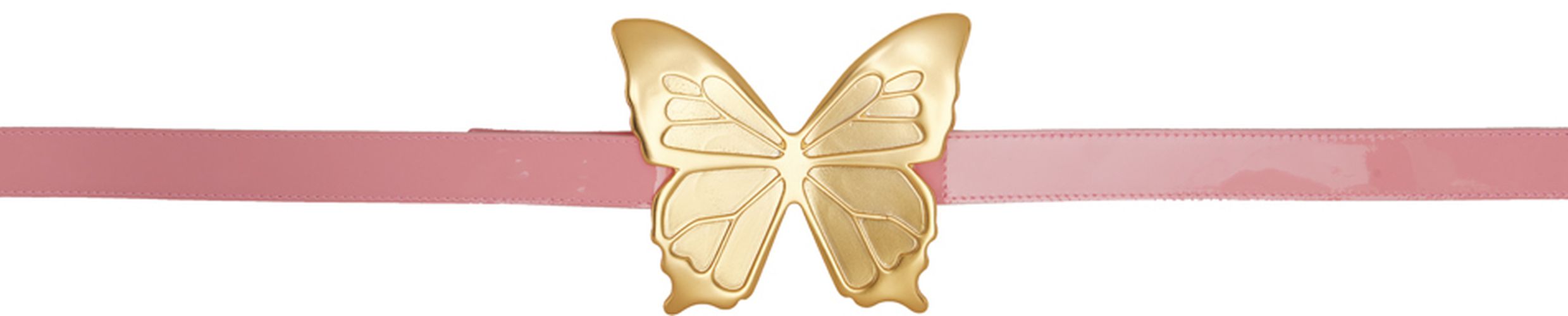 Blumarine Pink Butterfly Belt - Blumarine - Modalova