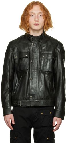 Gangster Leather Jacket - Belstaff - Modalova