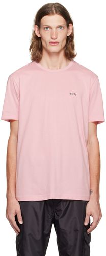 BOSS Pink Bonded T-Shirt - BOSS - Modalova