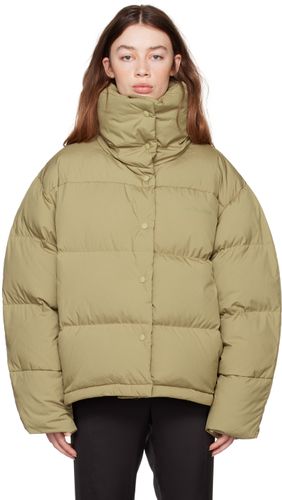 Khaki Puffer Down Jacket - Acne Studios - Modalova