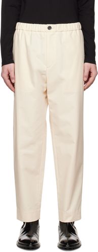 Beige Water-Repellent Trousers - Jil Sander - Modalova