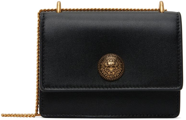 Balmain Black Small Coin Wallet Bag - Balmain - Modalova