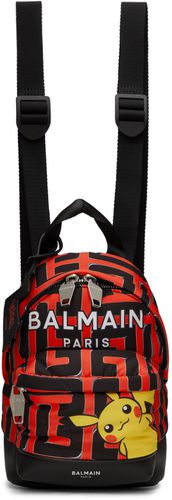 Black & Red Pokémon Edition Mini City Backpack - Balmain - Modalova